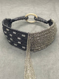 Brass Chain Necklace – Gold & Rhodium Plated Handmade Chain Design
